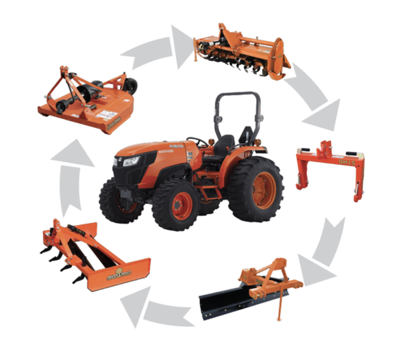 MX5400HST - 54 HP HYDROSTAT TRACTOR - Image 2
