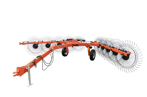 21' 10 Wheel Rake with Center Kicker - RA110CR - 6093 ONLY